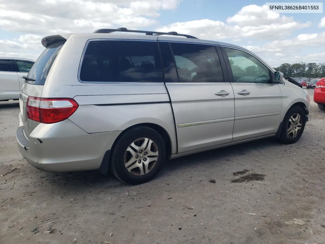 5FNRL38626B401553 2006 Honda Odyssey Exl