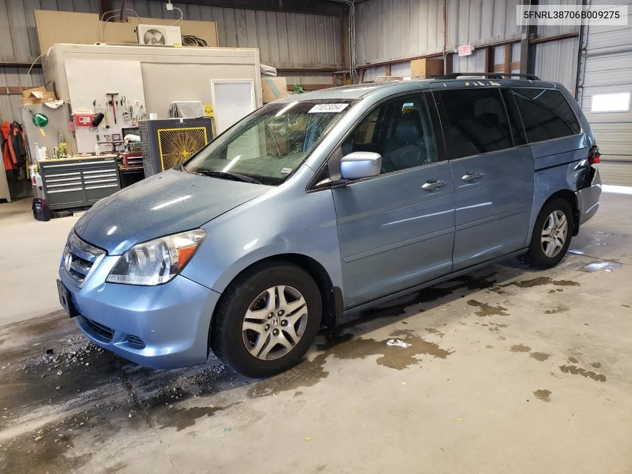 2006 Honda Odyssey Exl VIN: 5FNRL38706B009275 Lot: 71073054