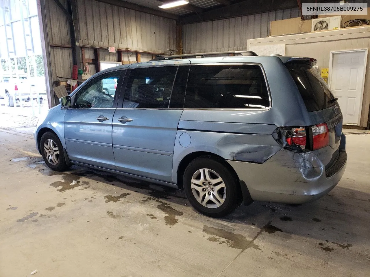 2006 Honda Odyssey Exl VIN: 5FNRL38706B009275 Lot: 71073054