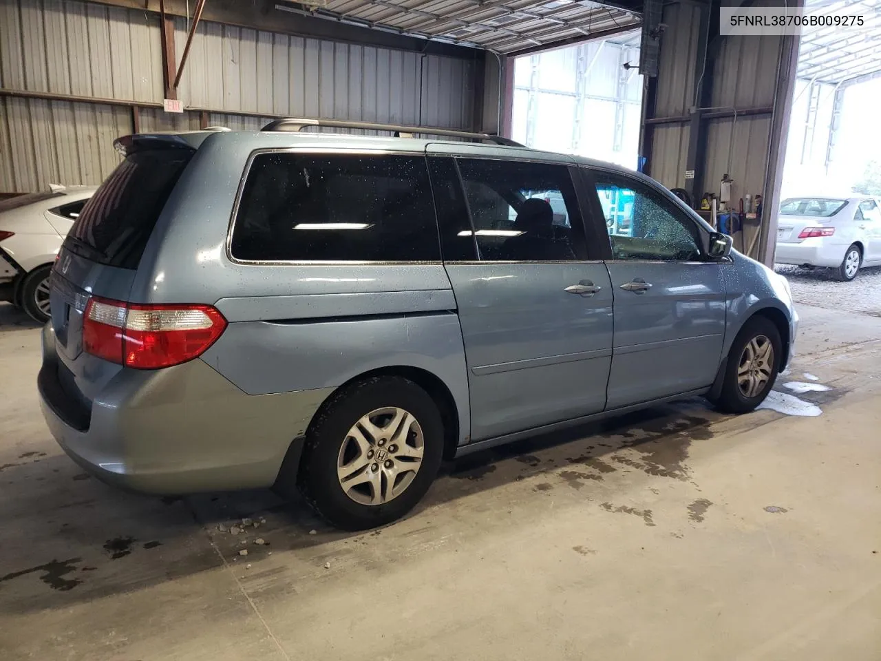 2006 Honda Odyssey Exl VIN: 5FNRL38706B009275 Lot: 71073054