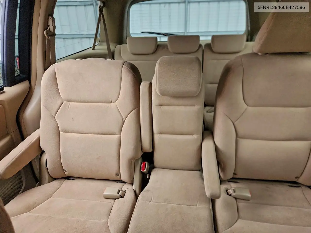 5FNRL38466B427586 2006 Honda Odyssey Ex