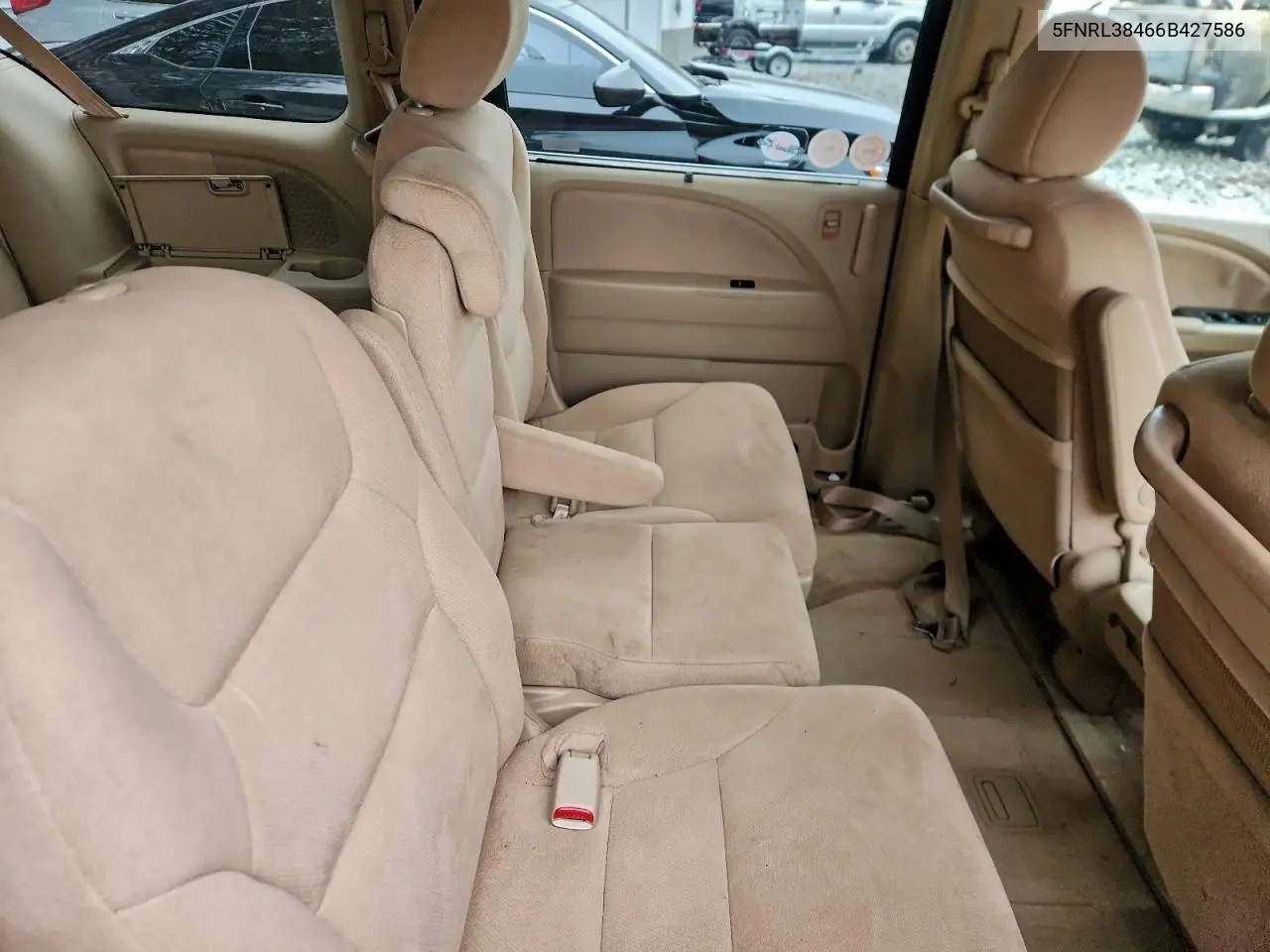 5FNRL38466B427586 2006 Honda Odyssey Ex