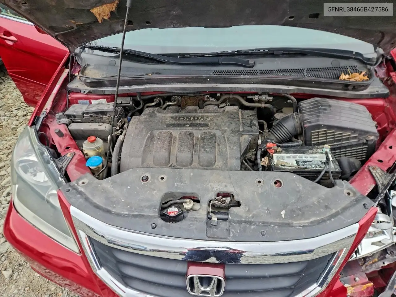 5FNRL38466B427586 2006 Honda Odyssey Ex