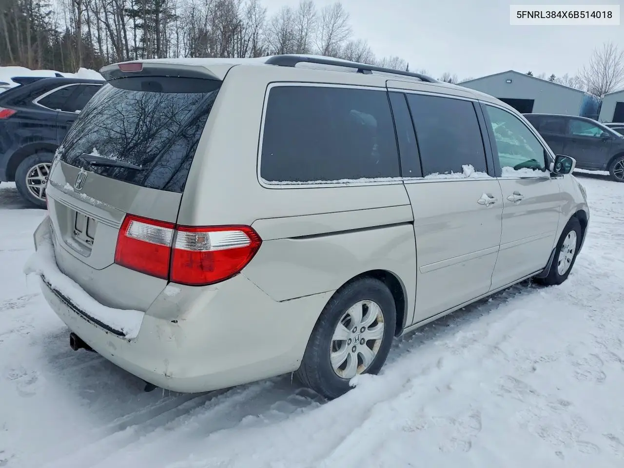 5FNRL384X6B514018 2006 Honda Odyssey Ex