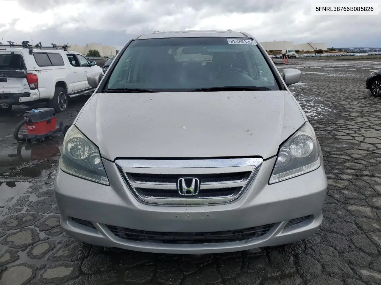 5FNRL38766B085826 2006 Honda Odyssey Exl