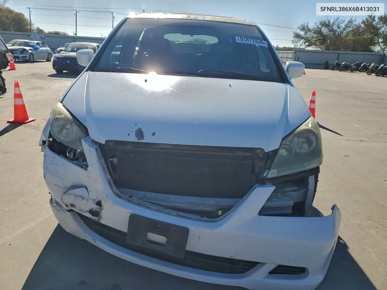 5FNRL386X6B413031 2006 Honda Odyssey Exl