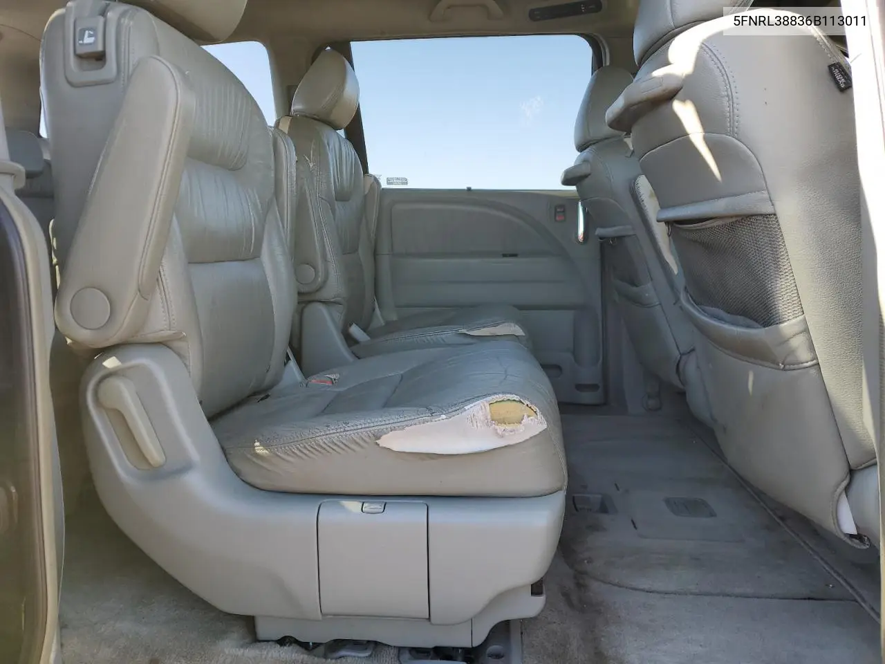 5FNRL38836B113011 2006 Honda Odyssey Touring