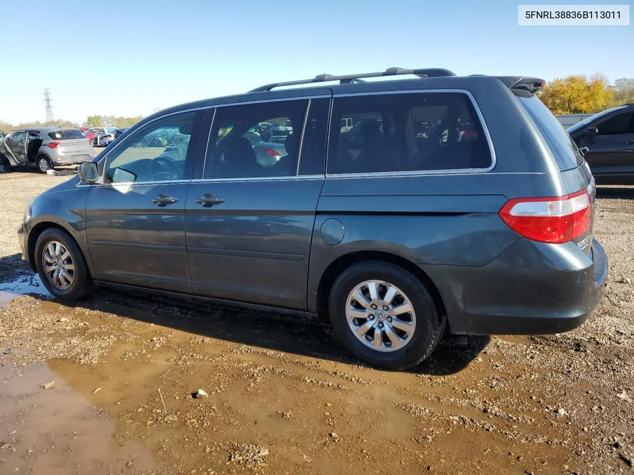 5FNRL38836B113011 2006 Honda Odyssey Touring