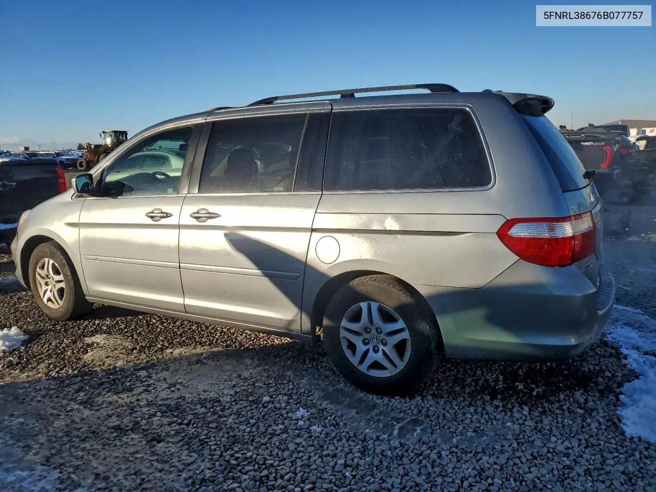 5FNRL38676B077757 2006 Honda Odyssey Exl