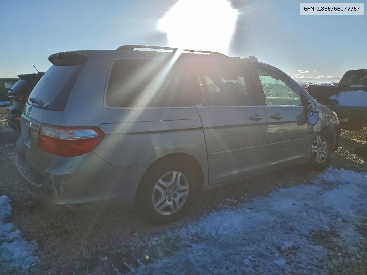 5FNRL38676B077757 2006 Honda Odyssey Exl