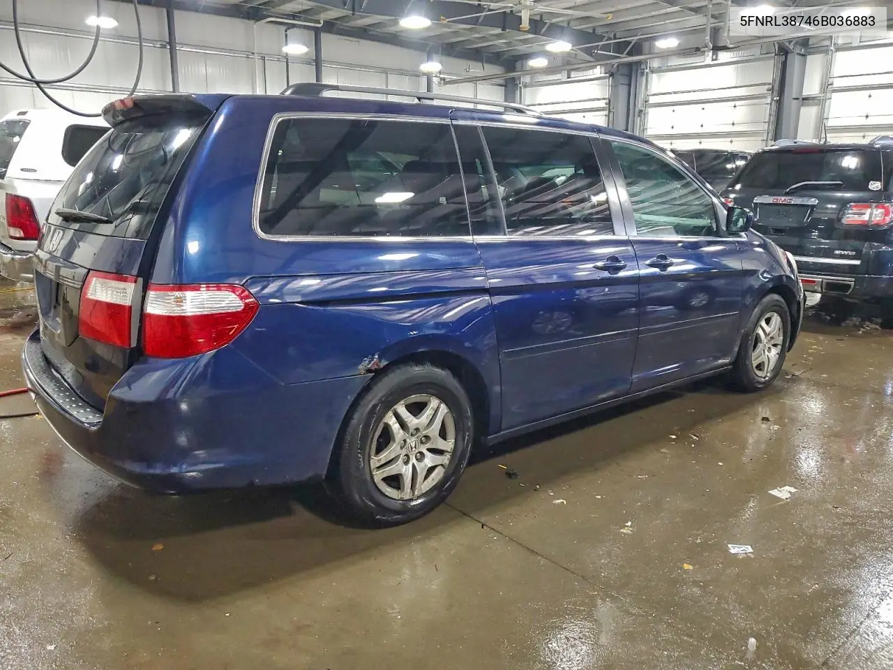 5FNRL38746B036883 2006 Honda Odyssey Exl