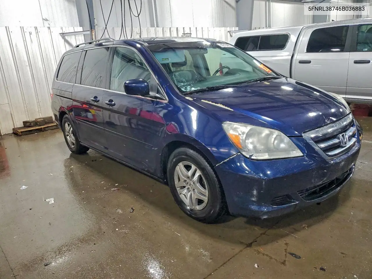 5FNRL38746B036883 2006 Honda Odyssey Exl