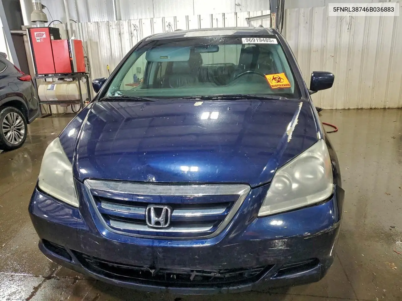 5FNRL38746B036883 2006 Honda Odyssey Exl