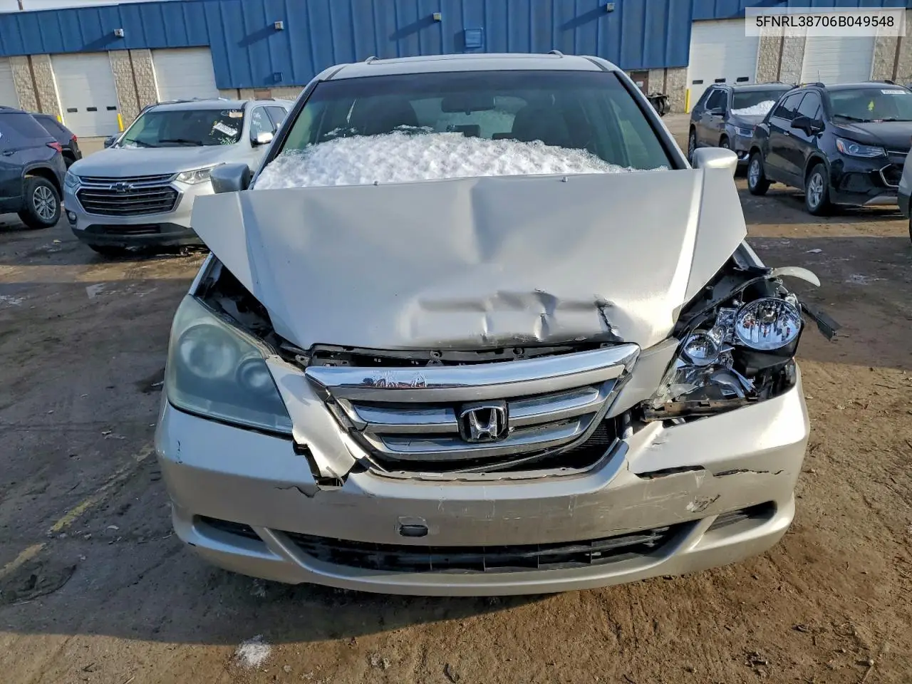 5FNRL38706B049548 2006 Honda Odyssey Exl
