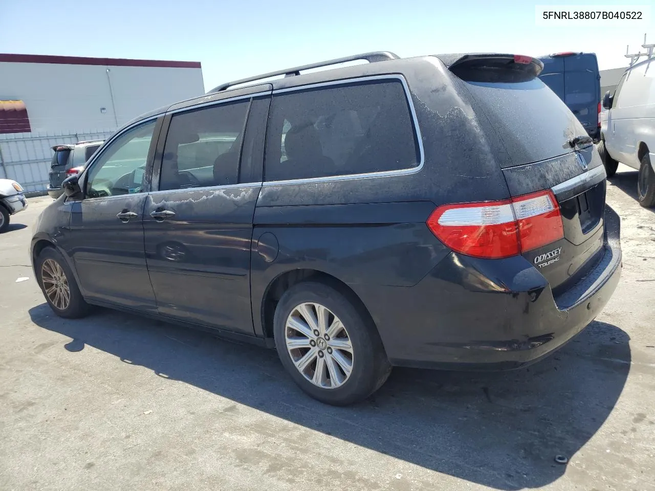 5FNRL38807B040522 2007 Honda Odyssey Touring