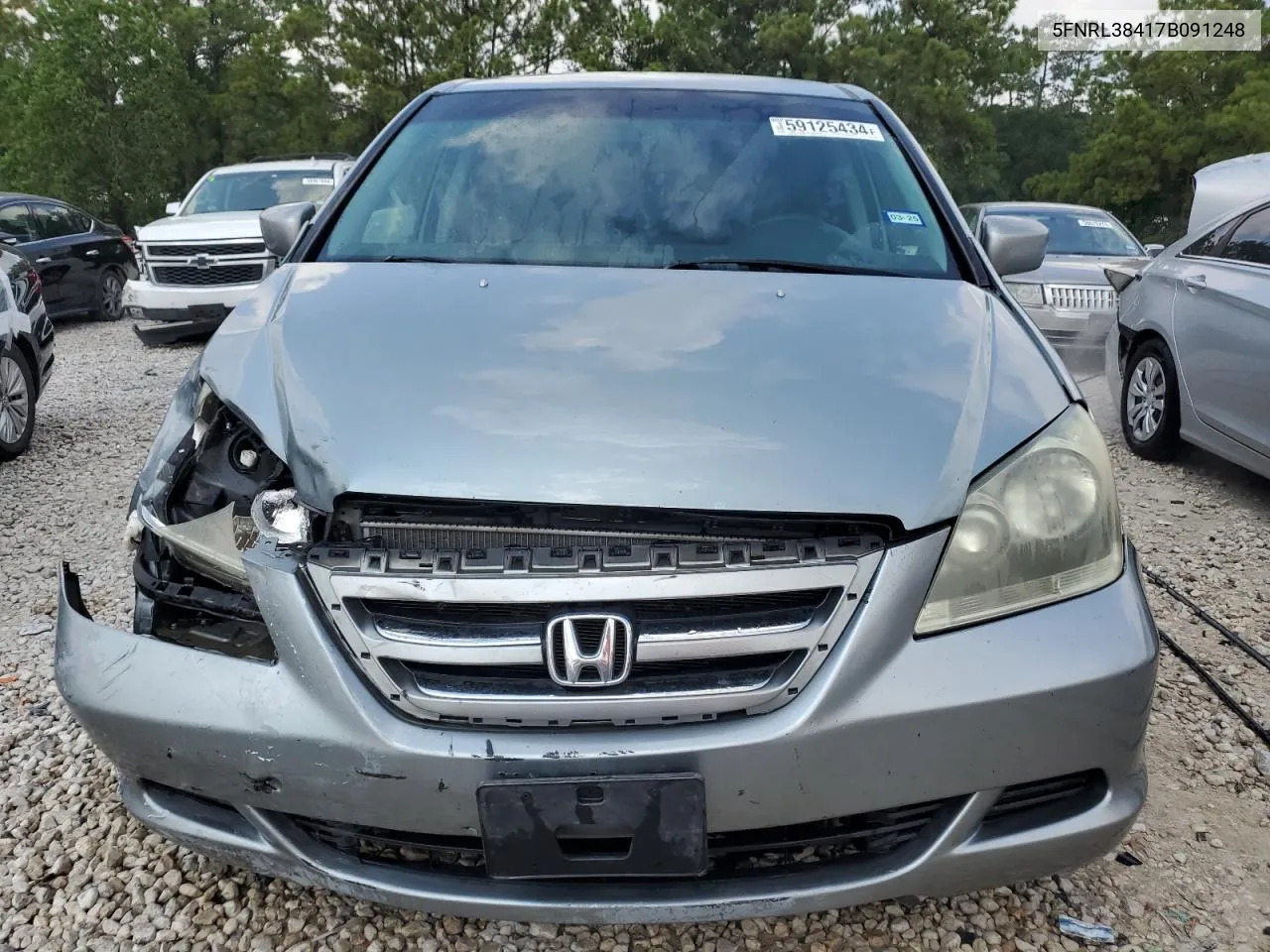 5FNRL38417B091248 2007 Honda Odyssey Ex