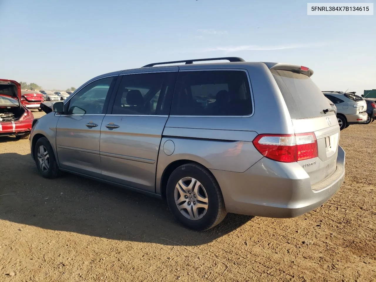 5FNRL384X7B134615 2007 Honda Odyssey Ex