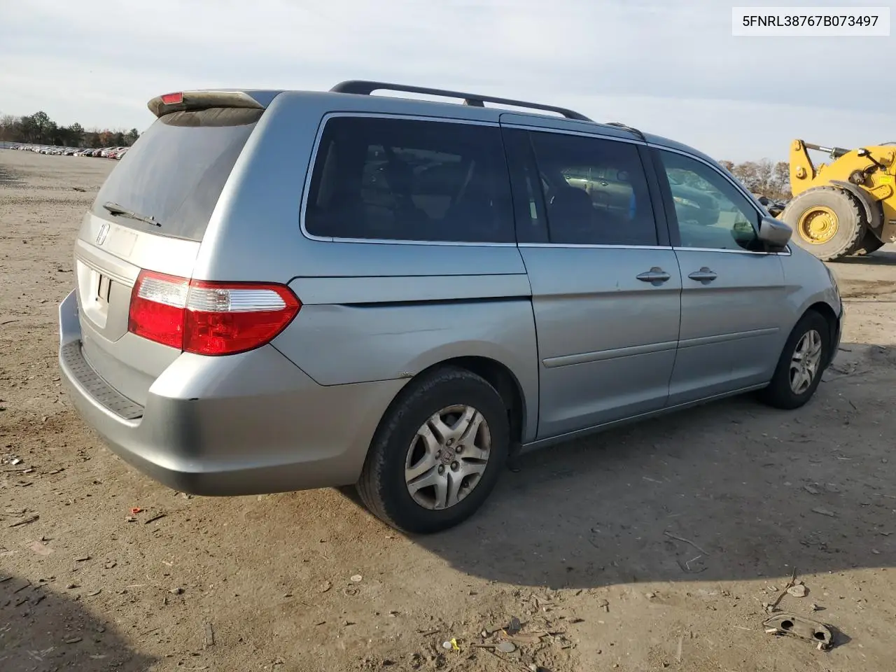 5FNRL38767B073497 2007 Honda Odyssey Exl