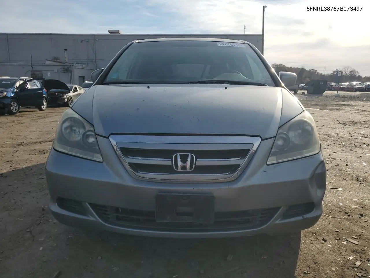 5FNRL38767B073497 2007 Honda Odyssey Exl