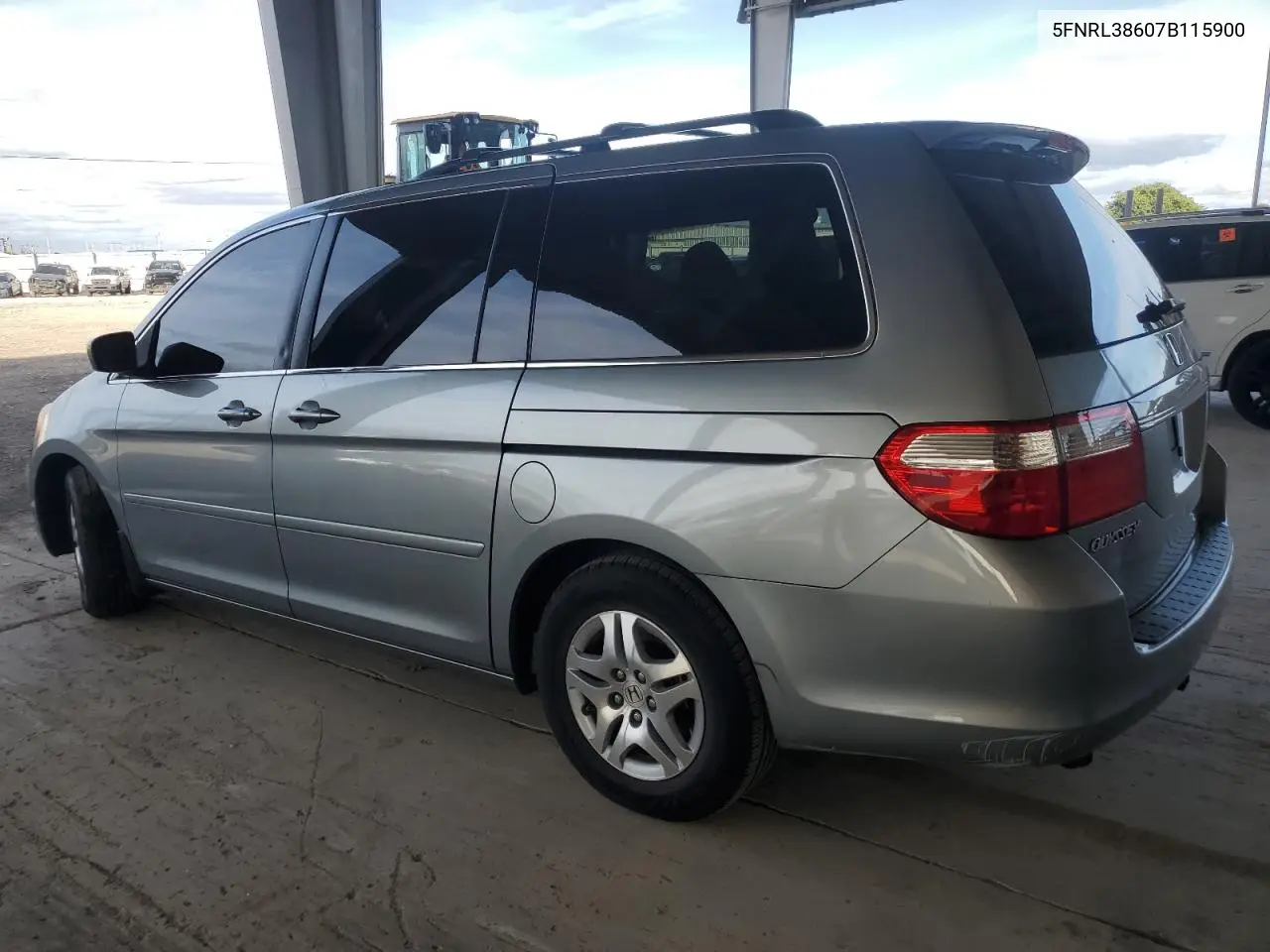 5FNRL38607B115900 2007 Honda Odyssey Exl