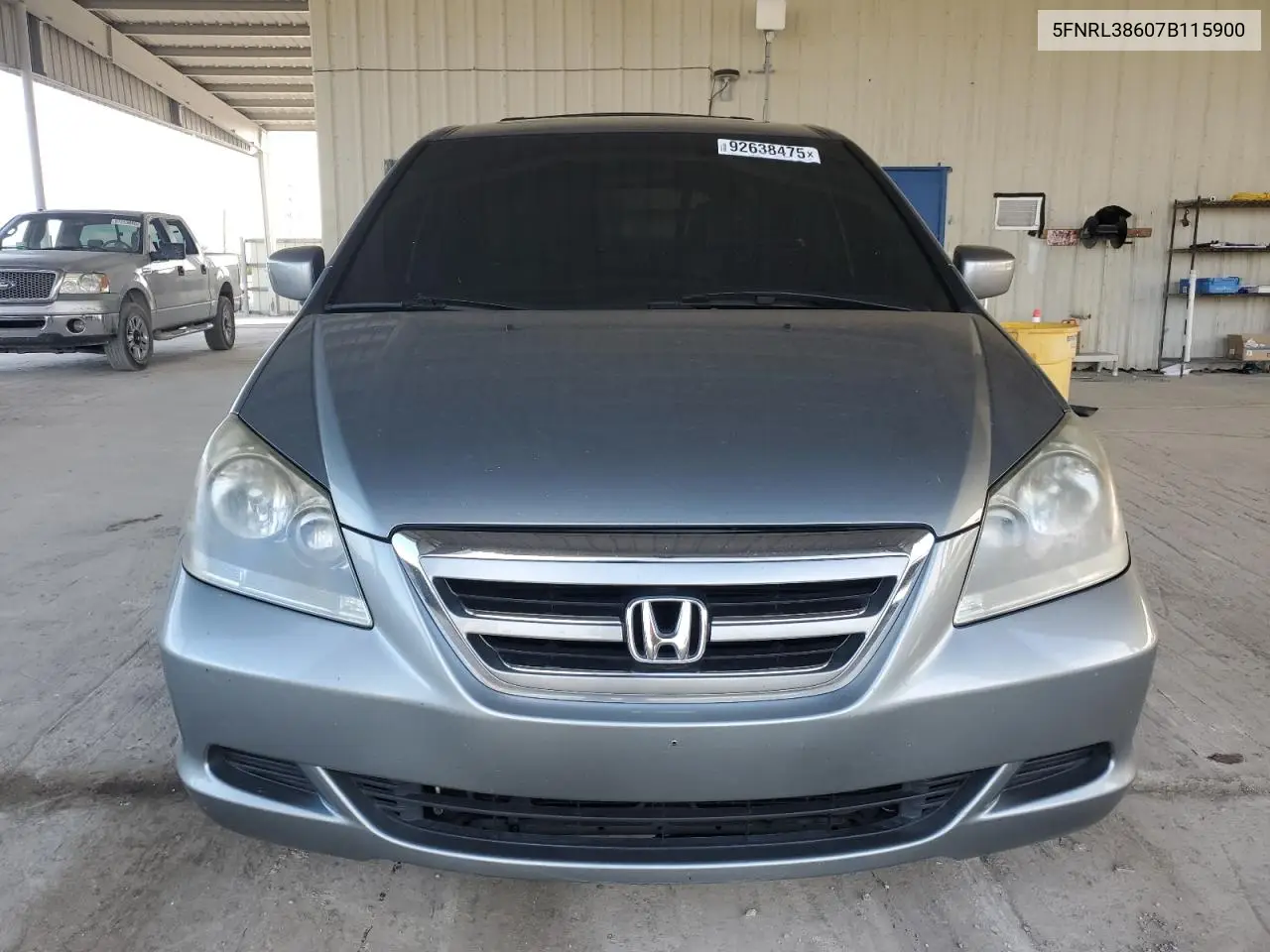 5FNRL38607B115900 2007 Honda Odyssey Exl