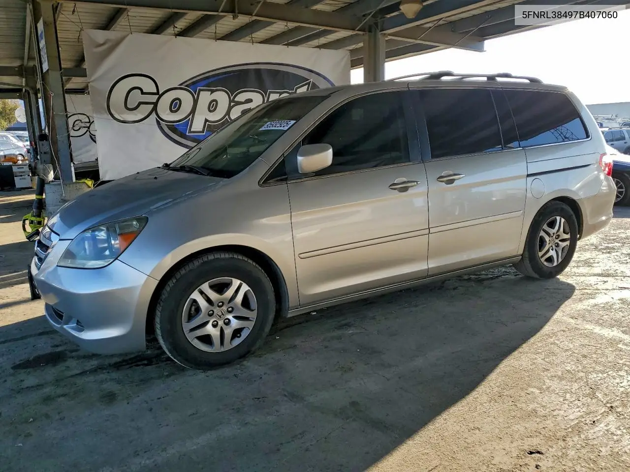 5FNRL38497B407060 2007 Honda Odyssey Ex