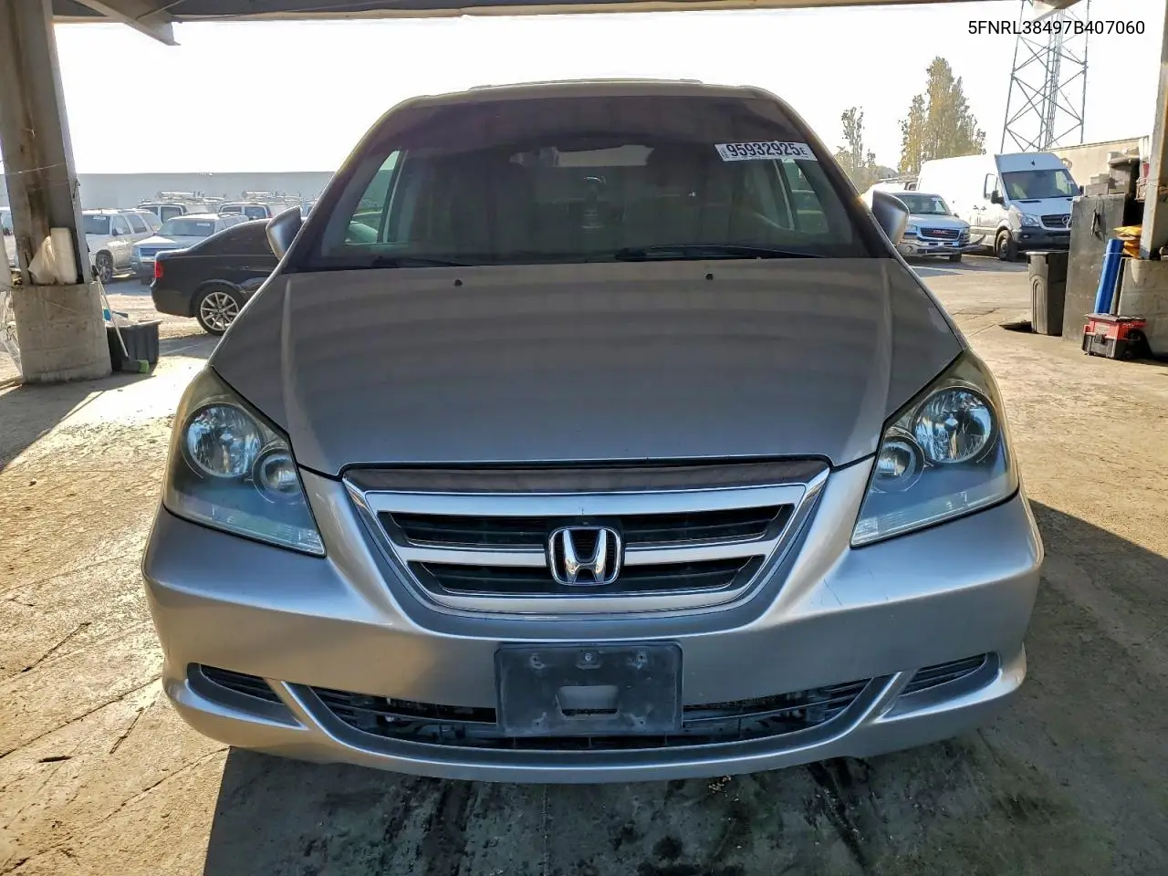 5FNRL38497B407060 2007 Honda Odyssey Ex