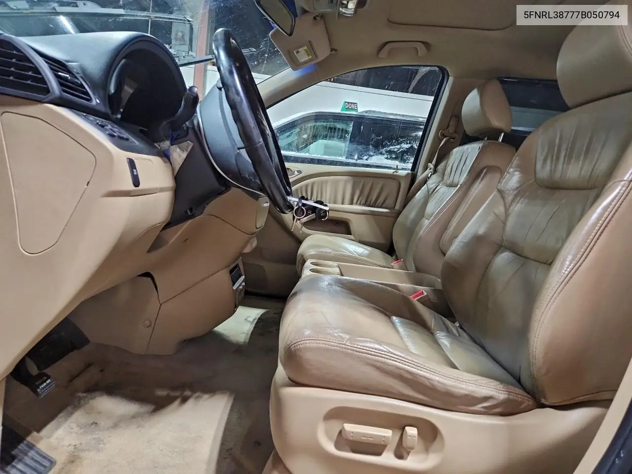 5FNRL38777B050794 2007 Honda Odyssey Exl