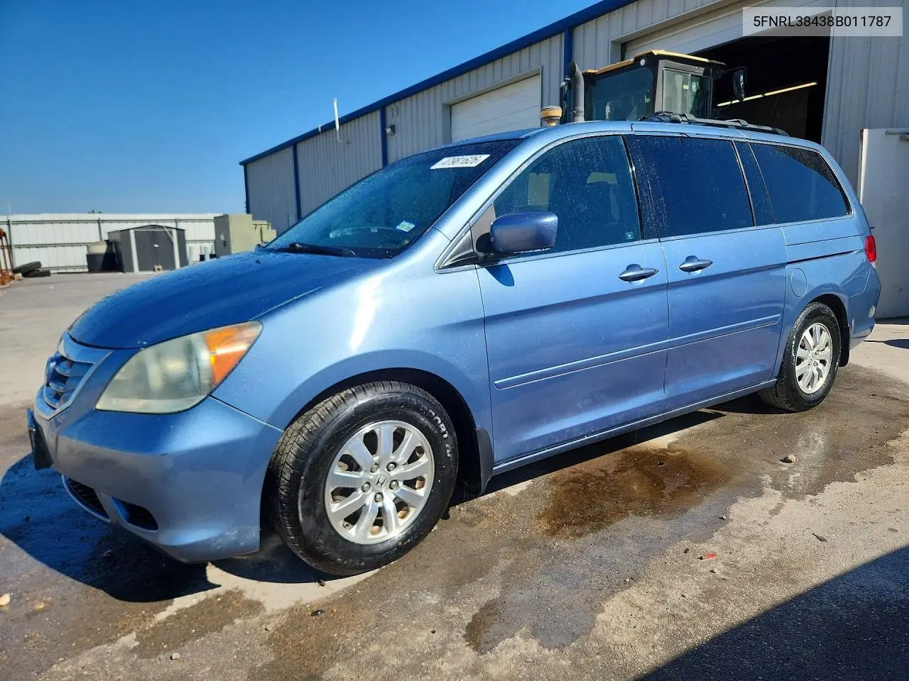 5FNRL38438B011787 2008 Honda Odyssey Ex