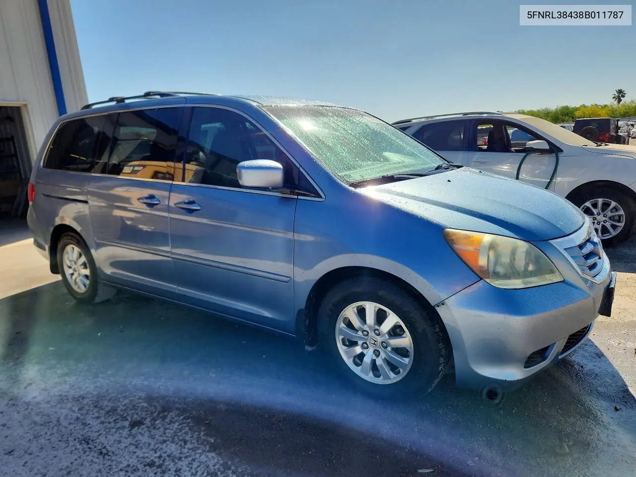 5FNRL38438B011787 2008 Honda Odyssey Ex