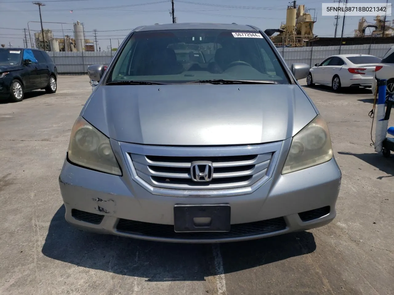 5FNRL38718B021342 2008 Honda Odyssey Exl