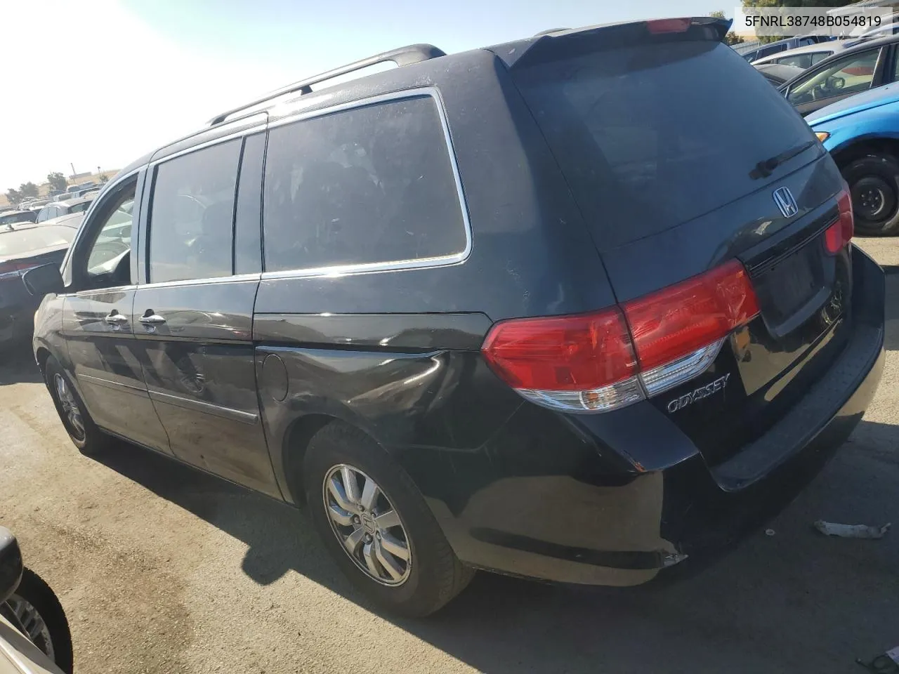 5FNRL38748B054819 2008 Honda Odyssey Exl