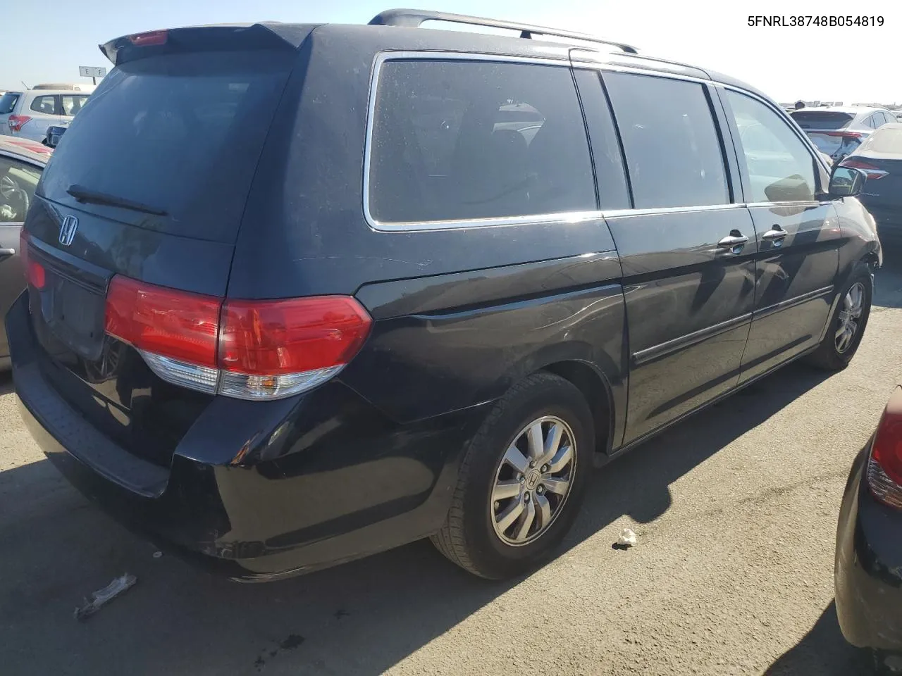 5FNRL38748B054819 2008 Honda Odyssey Exl