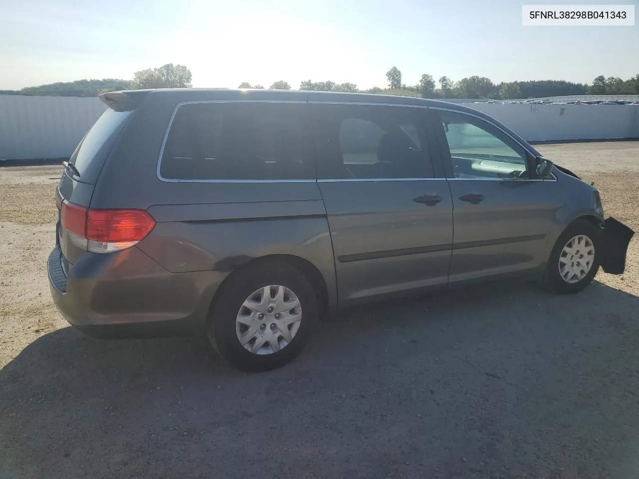 5FNRL38298B041343 2008 Honda Odyssey Lx