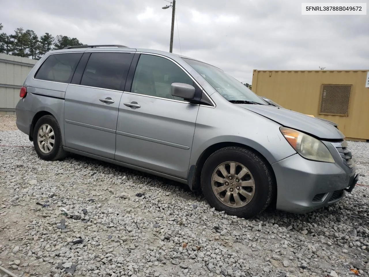 2008 Honda Odyssey Exl VIN: 5FNRL38788B049672 Lot: 69954834