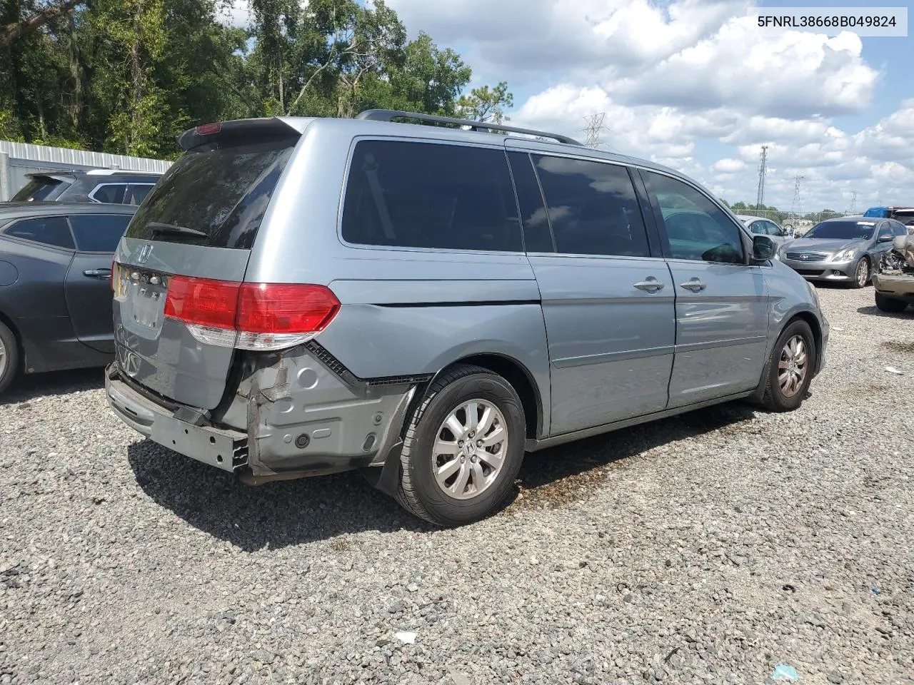 5FNRL38668B049824 2008 Honda Odyssey Exl