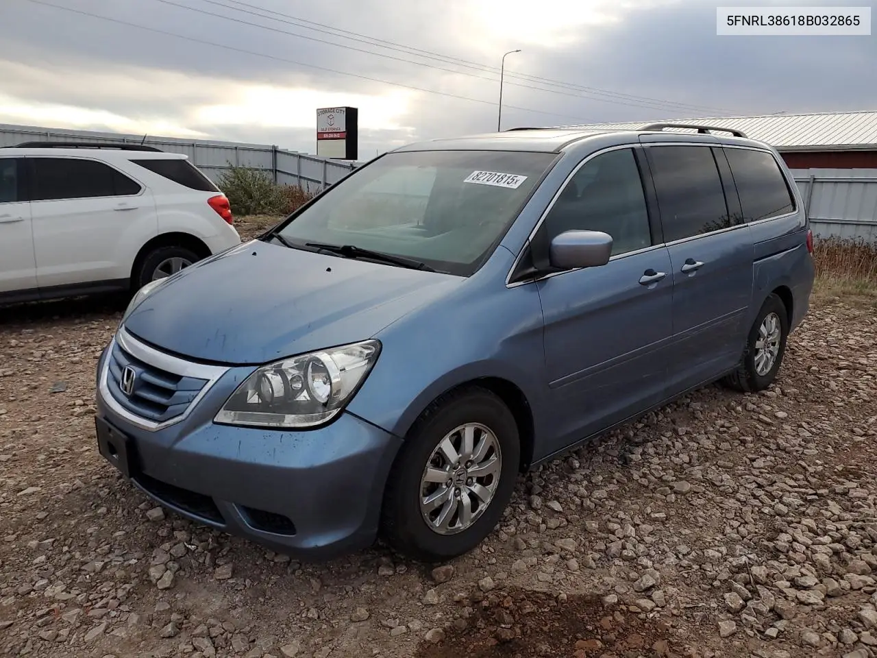 5FNRL38618B032865 2008 Honda Odyssey Exl