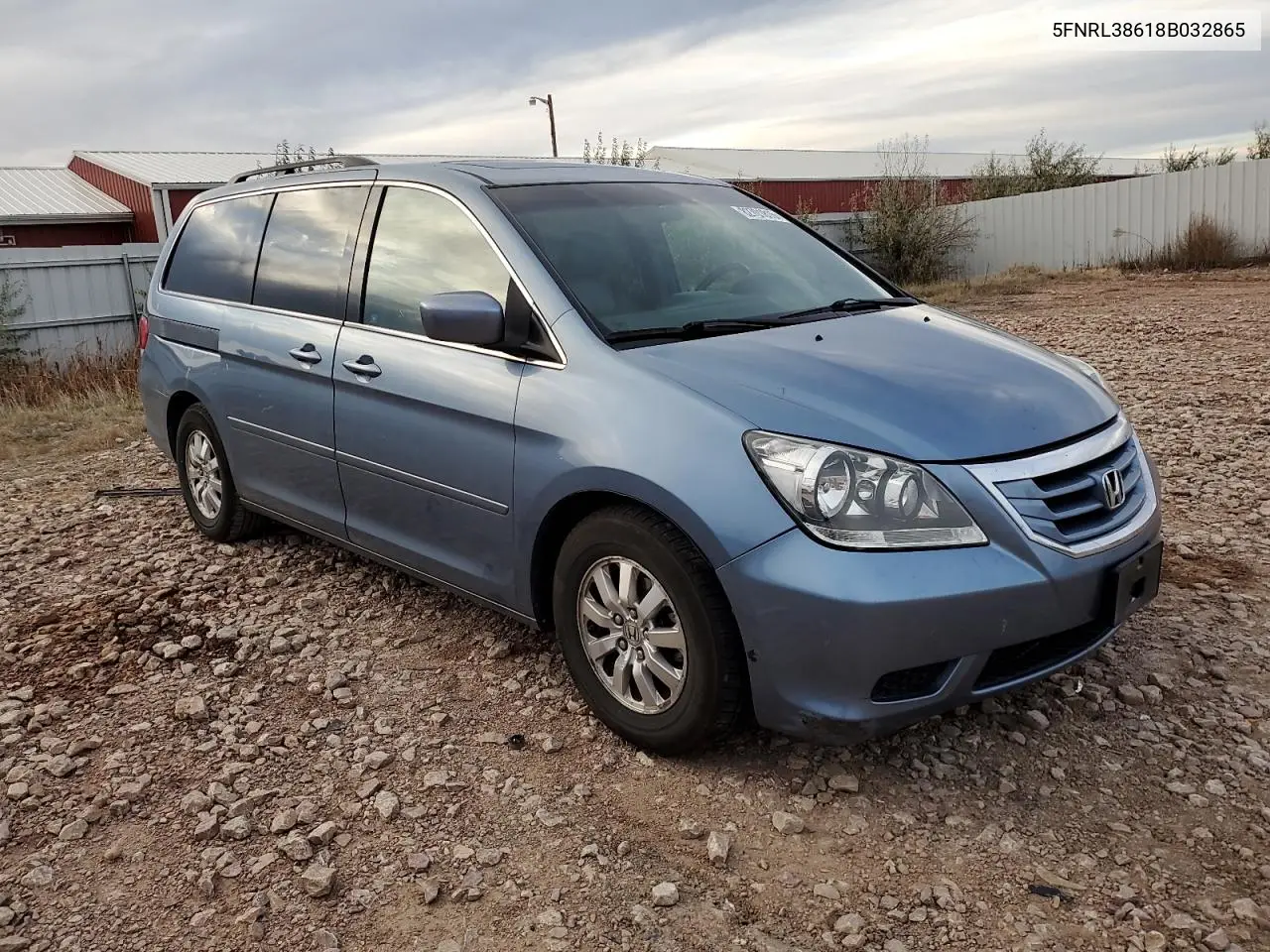 5FNRL38618B032865 2008 Honda Odyssey Exl