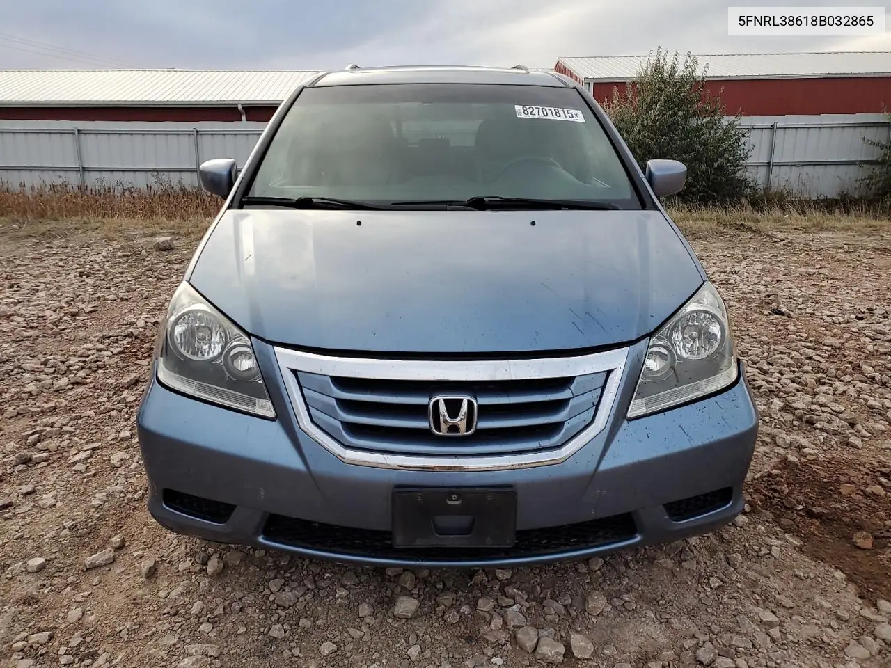 5FNRL38618B032865 2008 Honda Odyssey Exl