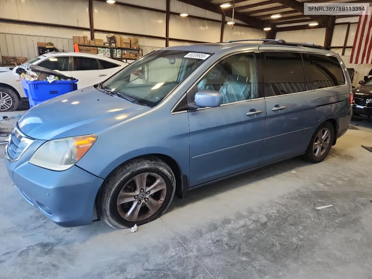 5FNRL38978B113394 2008 Honda Odyssey Touring