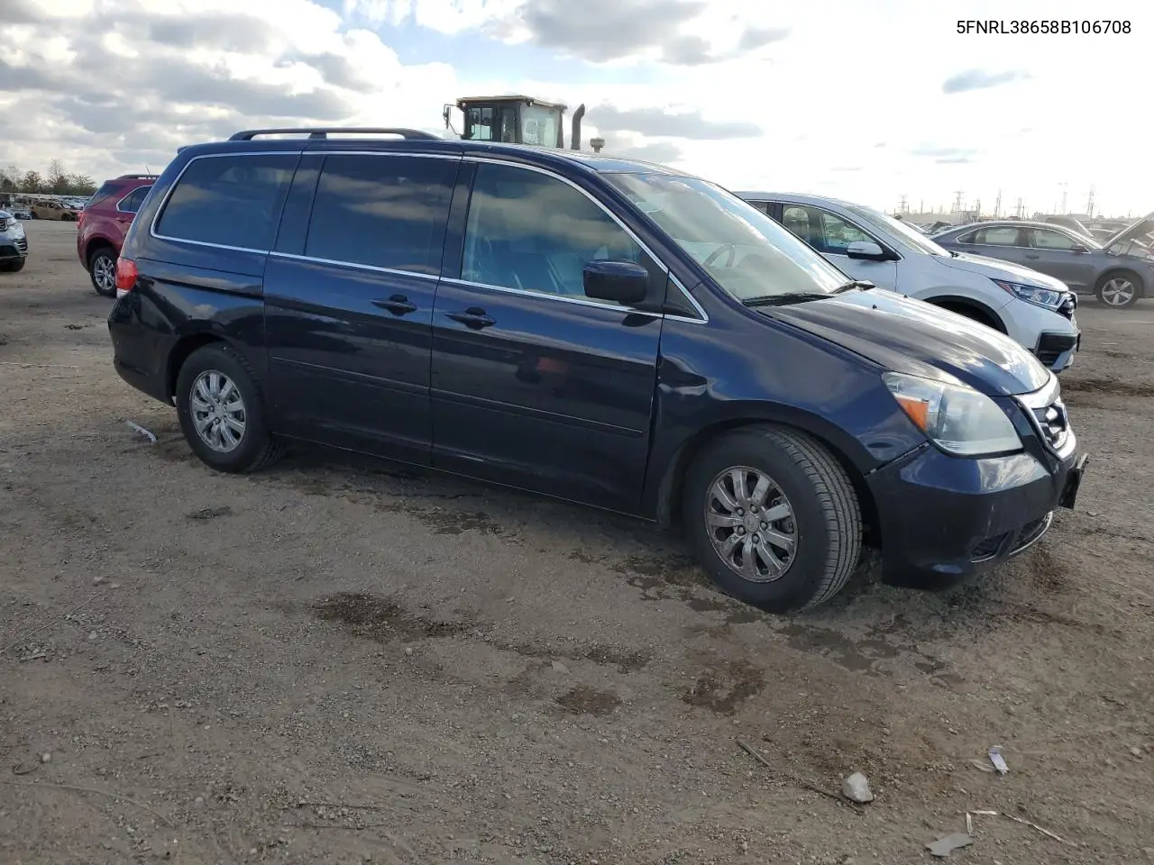 5FNRL38658B106708 2008 Honda Odyssey Exl