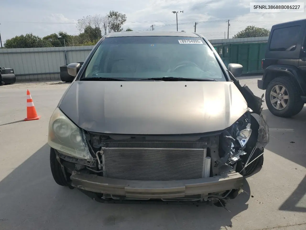 5FNRL38688B086227 2008 Honda Odyssey Exl