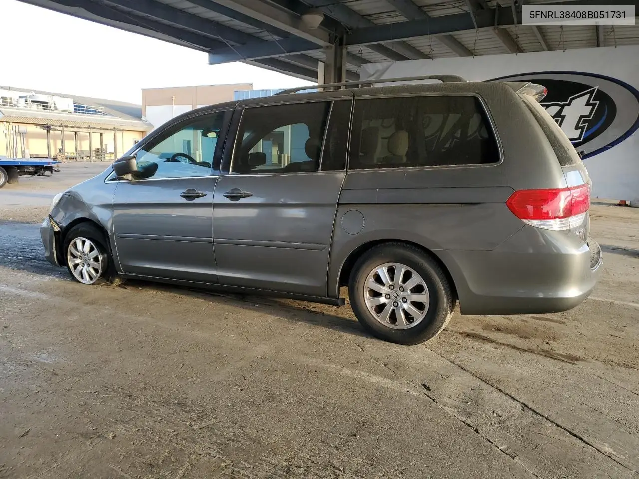 5FNRL38408B051731 2008 Honda Odyssey Ex