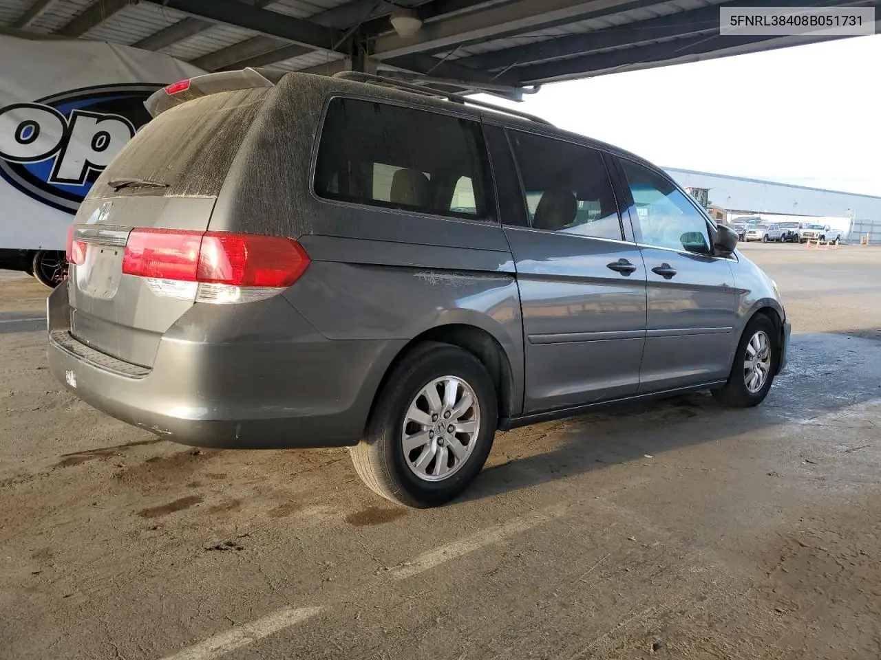 5FNRL38408B051731 2008 Honda Odyssey Ex