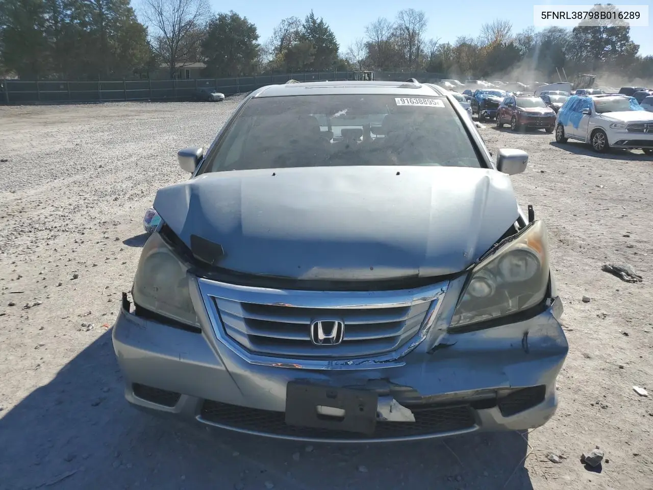 5FNRL38798B016289 2008 Honda Odyssey Exl