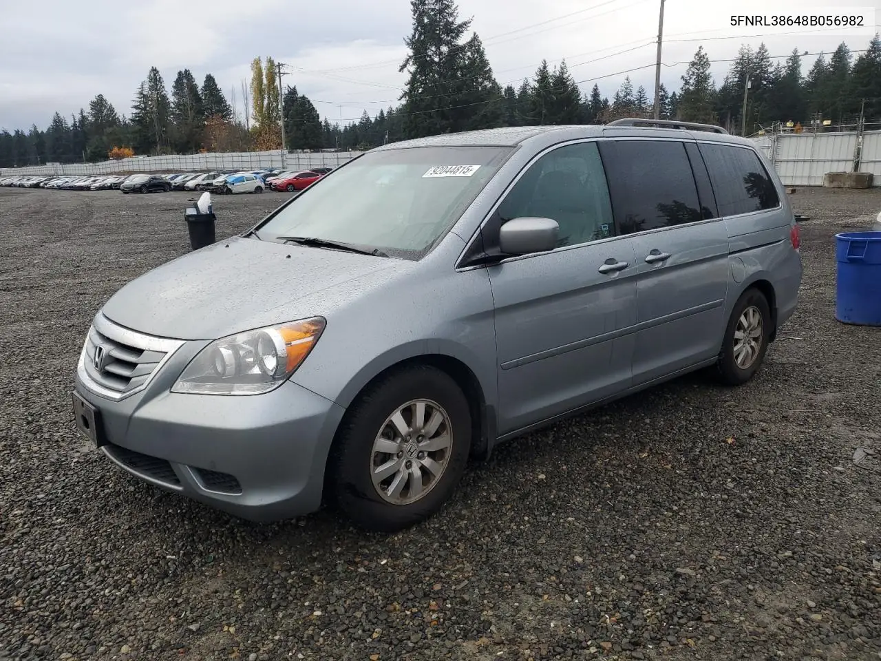 5FNRL38648B056982 2008 Honda Odyssey Exl