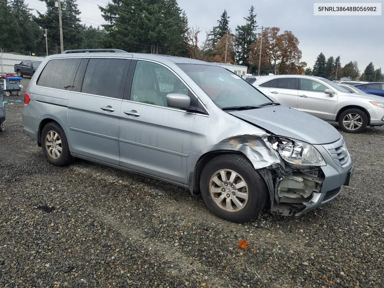 5FNRL38648B056982 2008 Honda Odyssey Exl