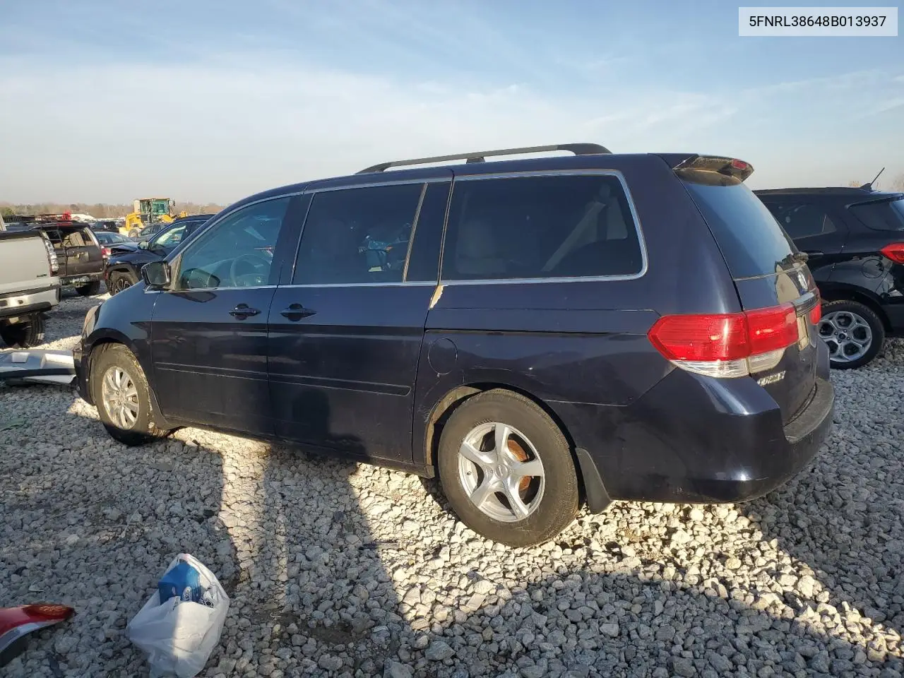 5FNRL38648B013937 2008 Honda Odyssey Exl