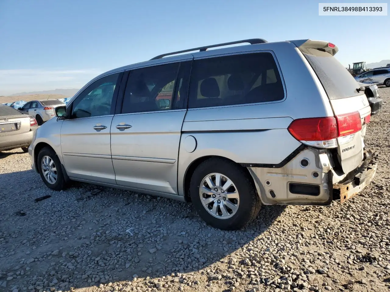5FNRL38498B413393 2008 Honda Odyssey Ex