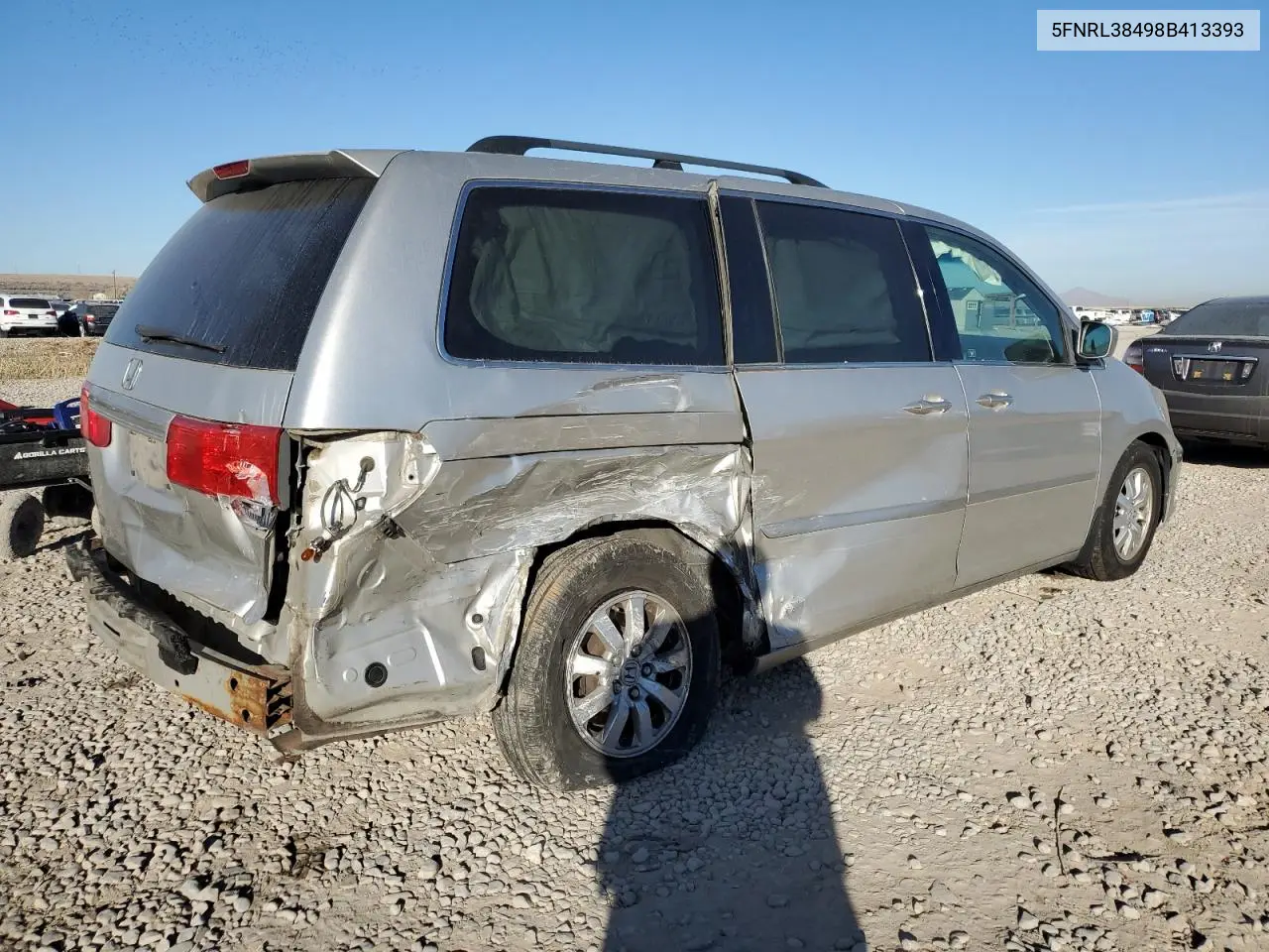 5FNRL38498B413393 2008 Honda Odyssey Ex